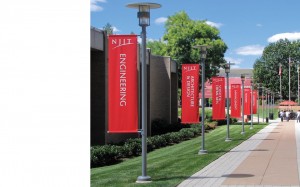 NJIT "Six Colleges" banners